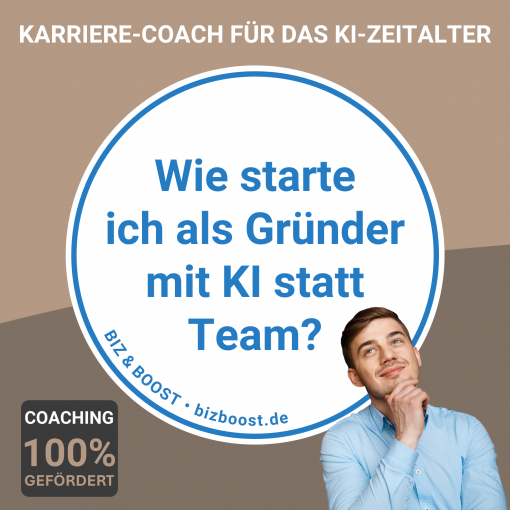 AVGS Coaching für Einzelgründer: KI statt Team